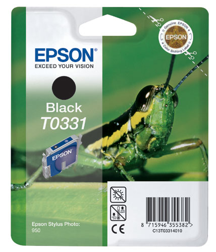 Cartouche Epson T0331 noire QuickDry