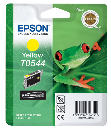 Cartouche Epson T0544 jaune UltraChrome Hi Gloss