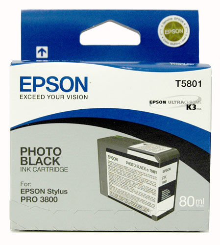Cartouche Epson T5801 UltraChrome K3