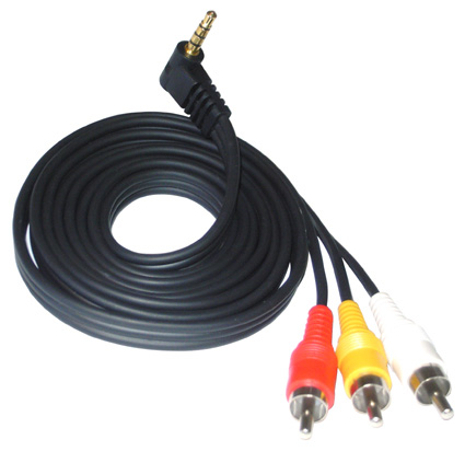 FNAC VIDEO/AUDIO CABLE JACK 3,5MM/ 3 RCA
