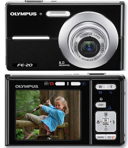Olympus Fe-20 Noir