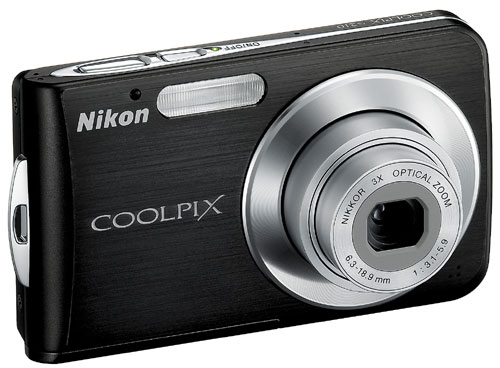 Nikon Coolpix S210 Noir Ebene