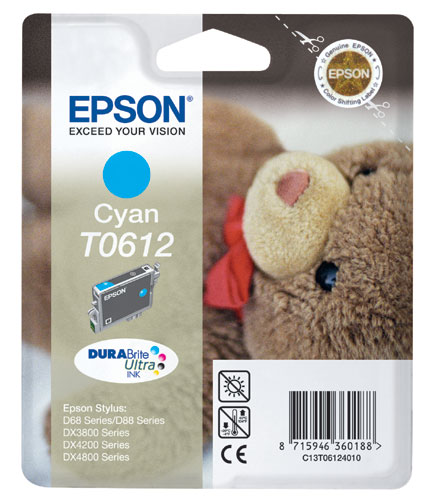 Cartouche Epson T0612 cyan DURABrite Ultra