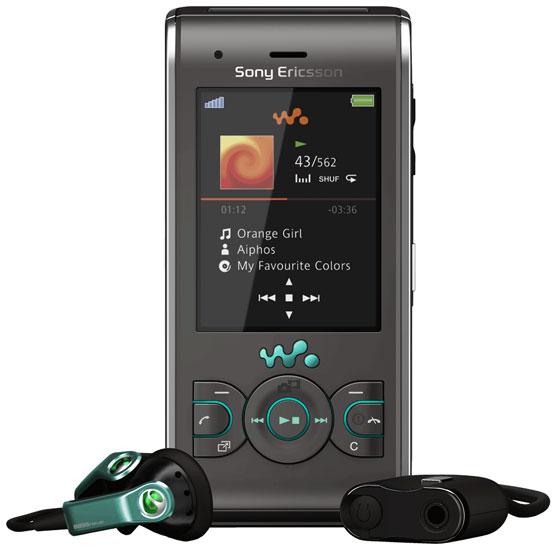 Sony Ericsson W595I Jungle Grey