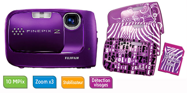 Fujifilm Finepix Z30 Violet My Skin