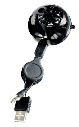 Gameron Pocket Speaker noir pour PSP, DS, PC, Mac, baladeurs ...