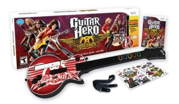 Guitar Hero Aerosmith + Guitare Pour Wii