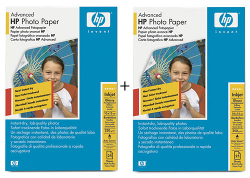 Papier HP Q8691A - Lot de 2