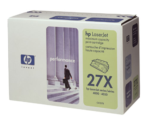 HP 27X - hoog rendement - zwart - origineel - LaserJet - tonercartridge ( C4127X )