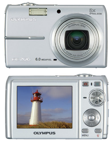✨美品✨ Olympus CAMEDIA FE-200 Olympus FE-200 Compact Digital Camera Digicam Starter Kit