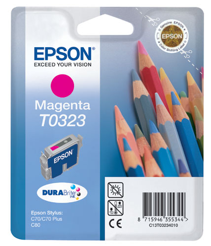 Cartouche Epson T0323 Magenta QuickDry