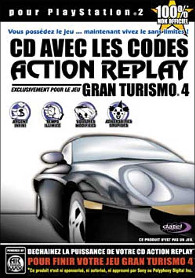 Bigben Action Replay Gran Turismo 4 pour PlayStation 2