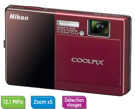 Nikon Coolpix S2750 Rouge – Appareil Photo Numérique Vintage Compact Comme Neuf