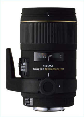 Sigma DG APO EX HSM Macro 150 mm f/2.8, Monture Canon