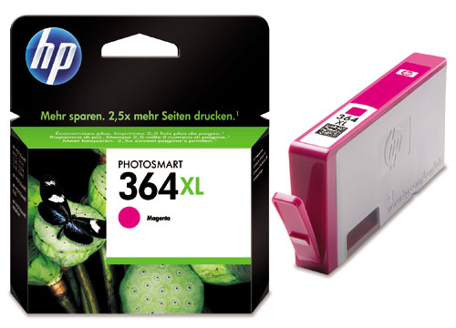 HP 364XL - hoog rendement - magenta - origineel - inktcartridge