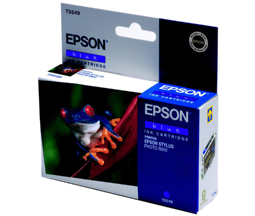 Epson t0549 cartouche d'encre d'origine bleu