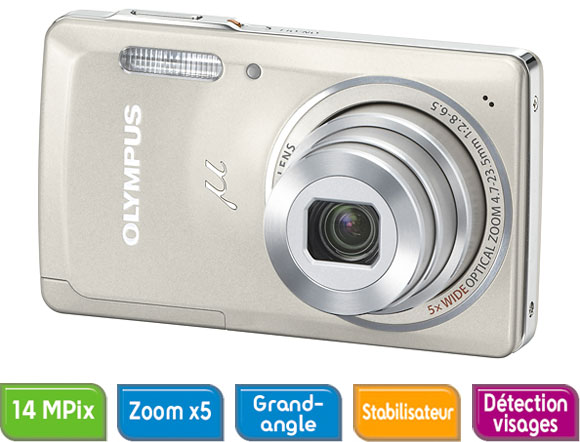 OLYMPUS MJU 5010 BLEU Kompaktkamera Einkauf Preis fnac Schweiz