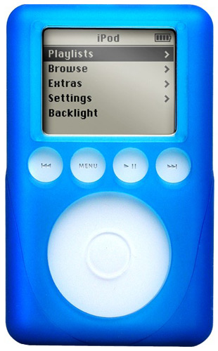 iSkin EVO2 bleu pour Apple iPod 3