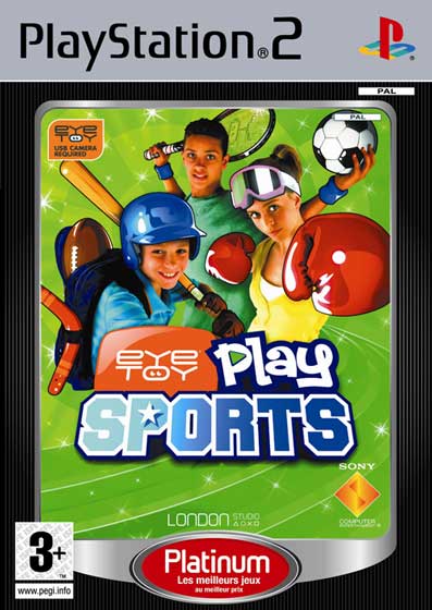 Sony Eye Toy Play Sport Platinum + Caméra pour PlayStation 2