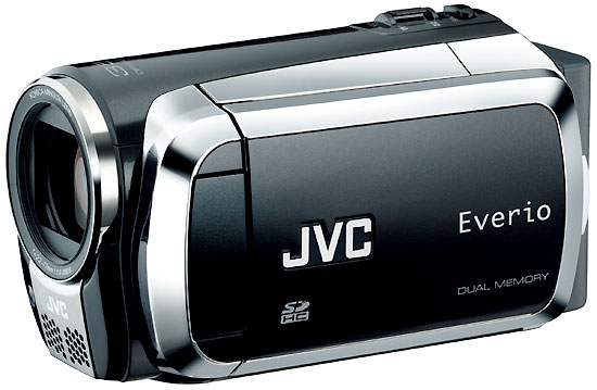 JVC Everio GZ-MS125BEU - Caméscope - 800 KP - 35x zoom optique - Konica Minolta - carte Flash - noir
