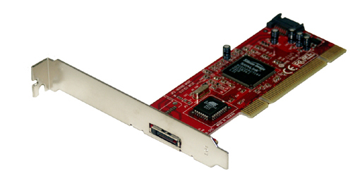 MCL Samar carte PCI SATA 2 ports
