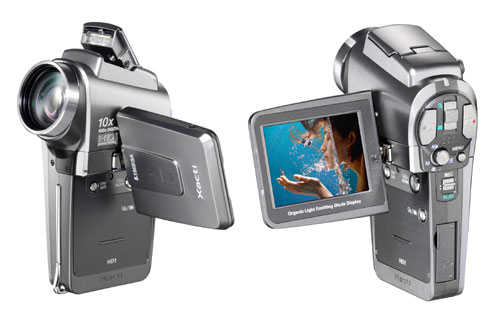 Sanyo Xacti VPC-HD1 Caméscope 720 p MP 10x zoom