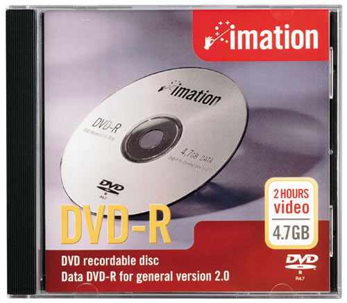 Imation - DVD-R - 4.7 Go - boîtier pour DVD vidéo