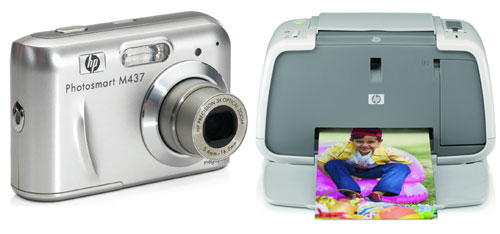HP Photosmart M437 + Imprimante Photosmart A310