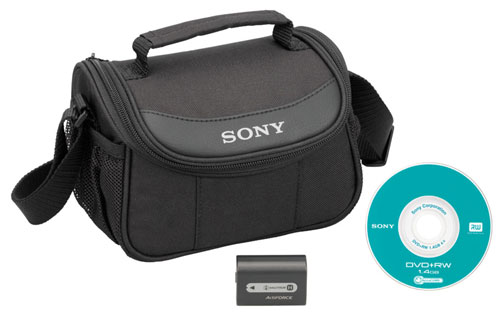 Kit d'accessoires indispensable pour caméscope Sony HDR-CX130 Handycam