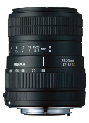 Sigma 55-200 Mm F : 4-5,6 Dc Hsm Nikon
