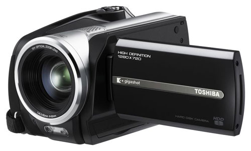 Toshiba Gigashot K80H - Caméscope - 720 P - 1.35 Mp - 10X Zoom Optique - Hdd 80 Go
