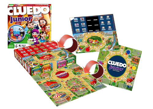 Cluedo Junior - Fête foraine - Hasbro - Ludessimo - jeux de société - jeux  et jouets d'occasion - loisirs créatifs - vente en ligne