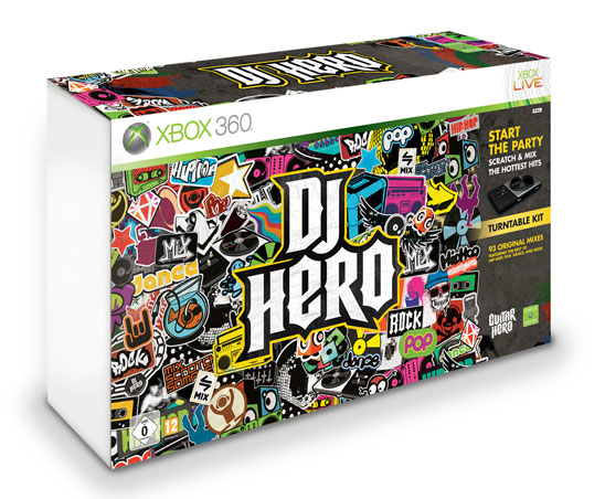 DJ Hero + platine pour Xbox 360