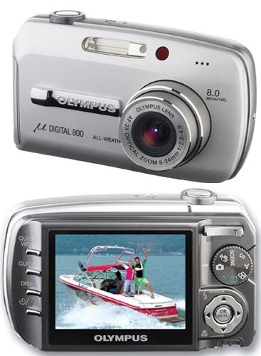 Olympus Μ 800 Digital Silver