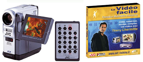 Jvc Gr-Dvx 707 + Cd La Vidéo Facile