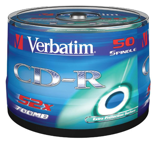 Verbatim - 50 x CD-R - 700 Mo (80 min) 52x - spindle - CD vierge