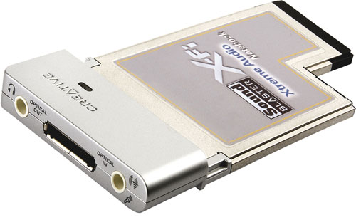 Creative Sound Blaster X-Fi Xtreme Audio Notebook - Carte son - 24 bits - 96 kHz - 7.1 - ExpressCard - Creative X-Fi Xtreme Fidelity
