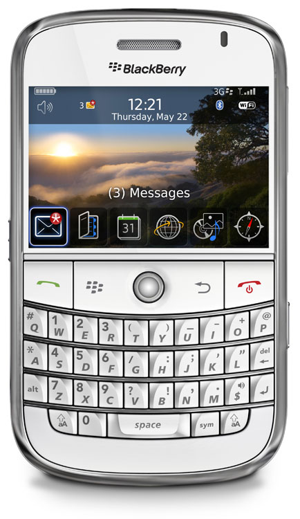 BlackBerry Bold 9000 - Blanc