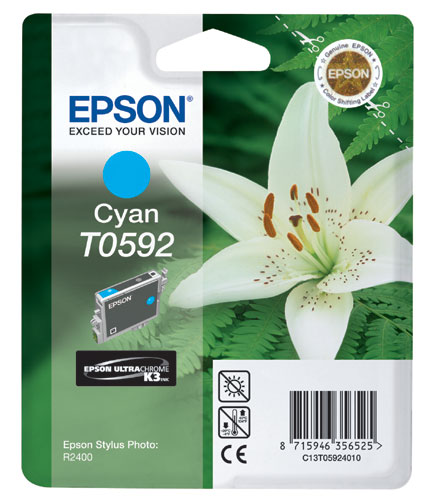 Cartouche Epson T0592 cyan UltraChrome K3