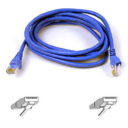 Belkin FastCAT verbindingskabel - 5 m - blauw