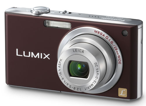 Panasonic Lumix Dmc-Fx 33 Chocolat + Housse