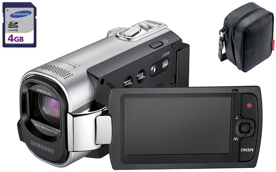 Samsung SMX-F400 - caméscope - Schneider - stockage : carte Flash