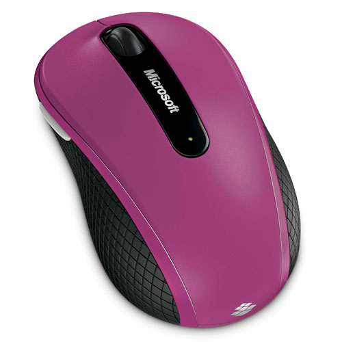 Microsoft Mobile Mouse 4000 Souris Bluetrack Sans fil Rose Souris