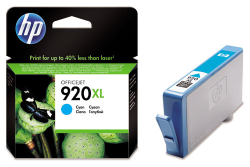 HP 920XL - hoog rendement - cyaan - origineel - inktcartridge