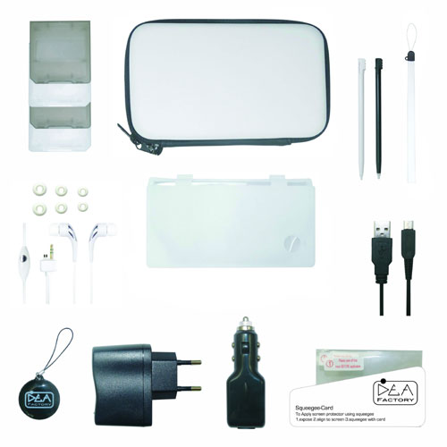 Pack 16 en 1 blanc DEA pour DSi et DS Lite
