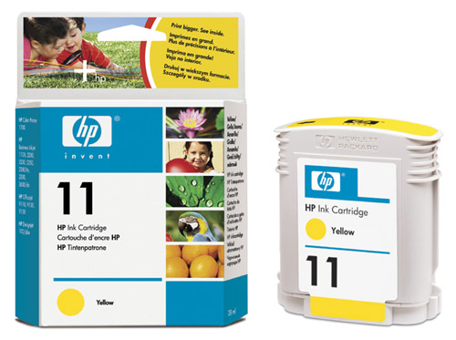 HP 11 - geel - origineel - inktcartridge