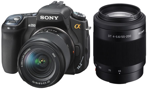 Réflex Numérique Sony A350 APSC+ 2 objectifs Sony