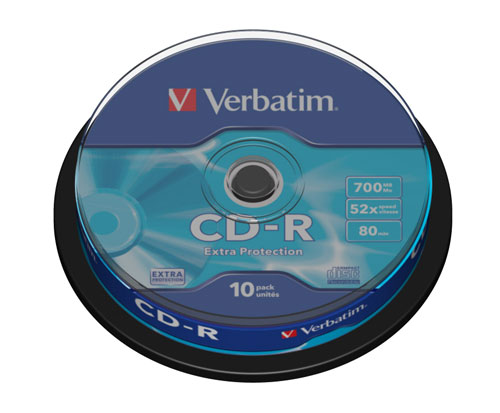 Verbatim CD-R 80 min x 10