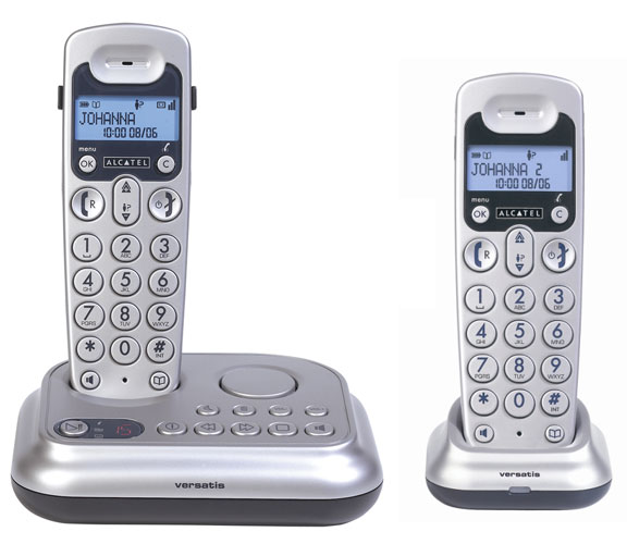 Loseta Reportero Vagabundo Telefono Inalambrico Duo étnico Familiar Espesar