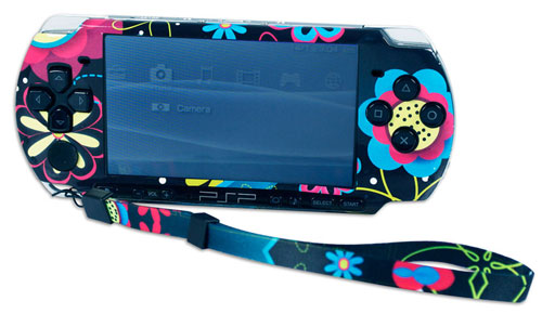 Skin kit de personnalisation fleurs pour PSP